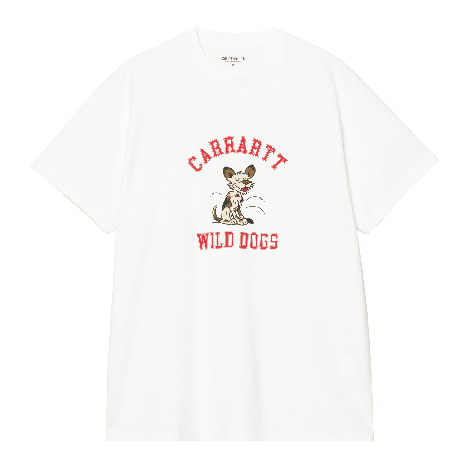 S/S WILD DOG T-SHIRT WHITE