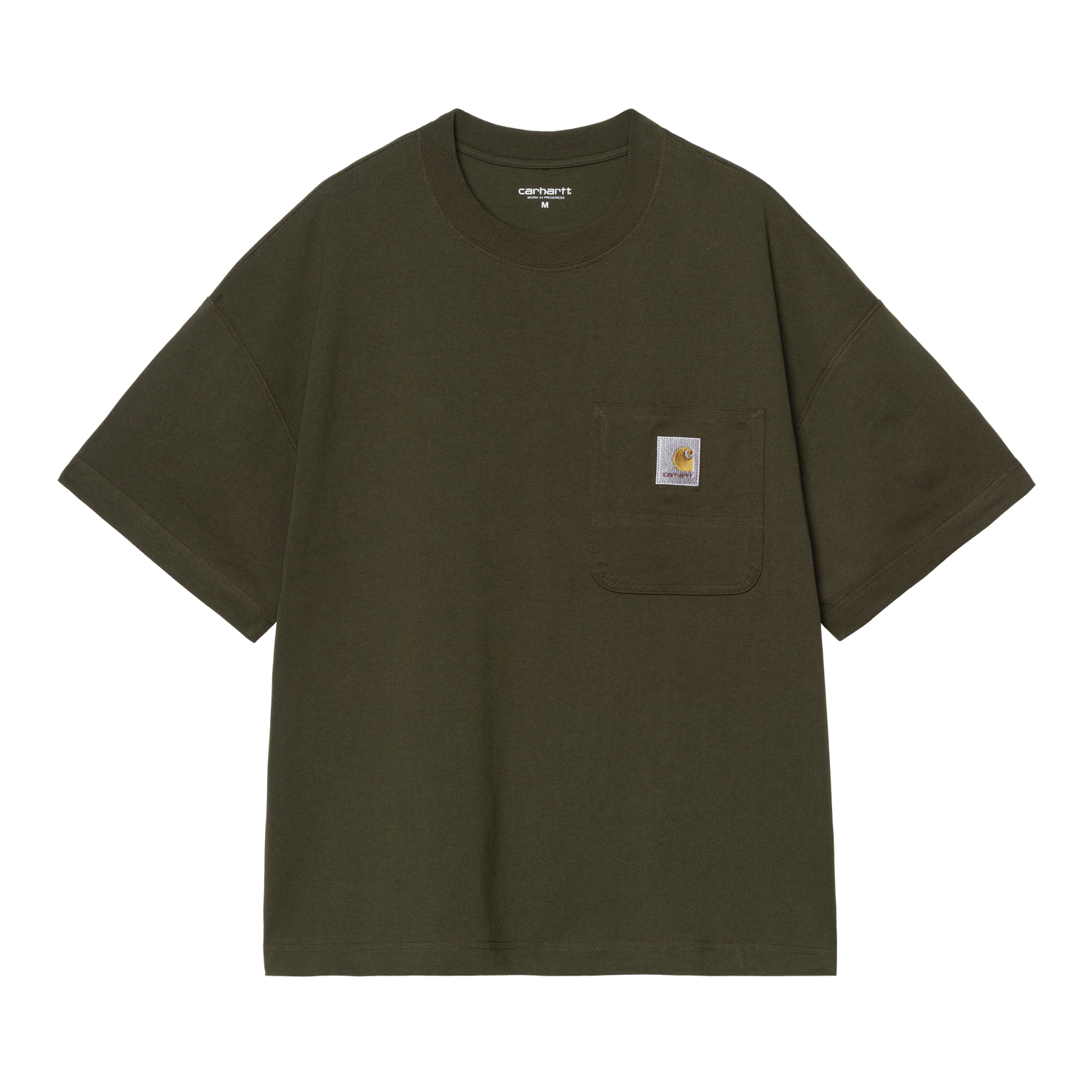 S/S WORK POCKET T-SHIRT OLIVE