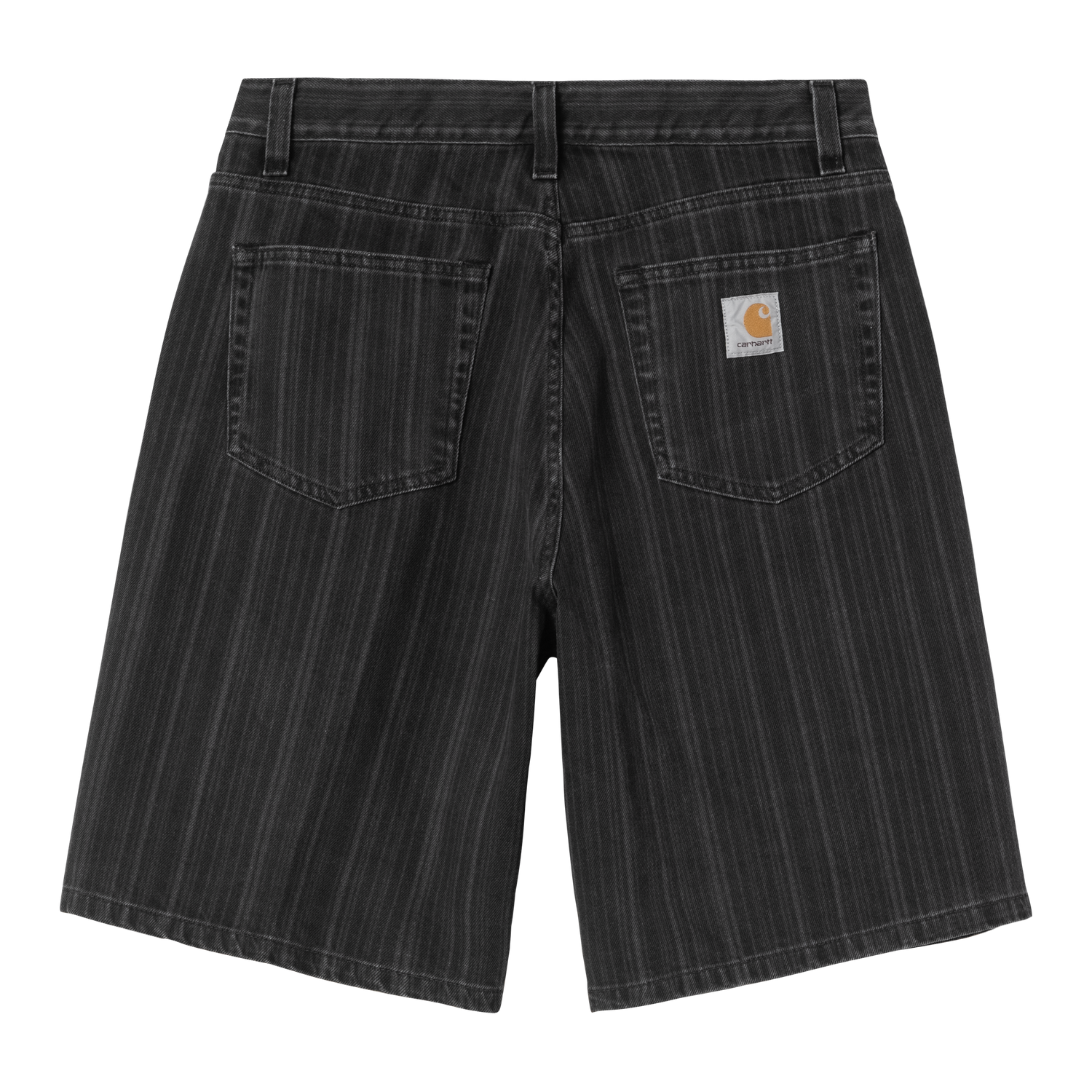RYLAN SHORT RYLAN STRIPE BLACK STONE WASHED