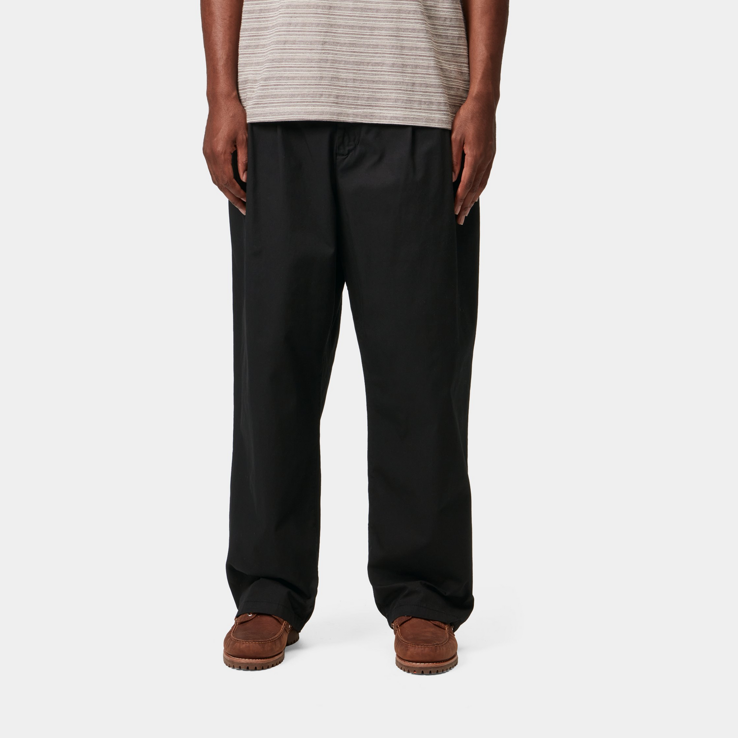 EVAN PANT BLACK GARMENT DYED