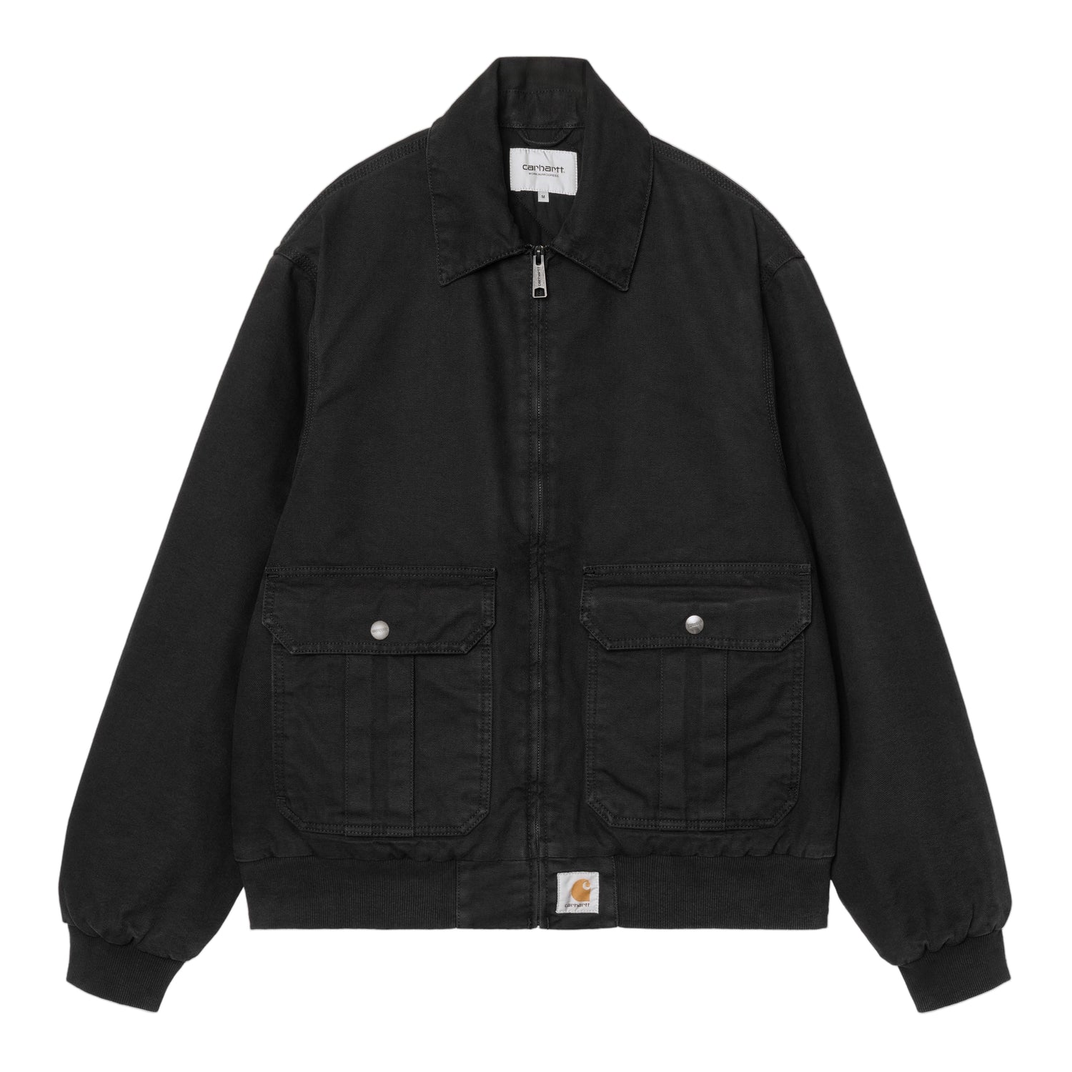 STANTON JACKET BLACK STONE WASHED