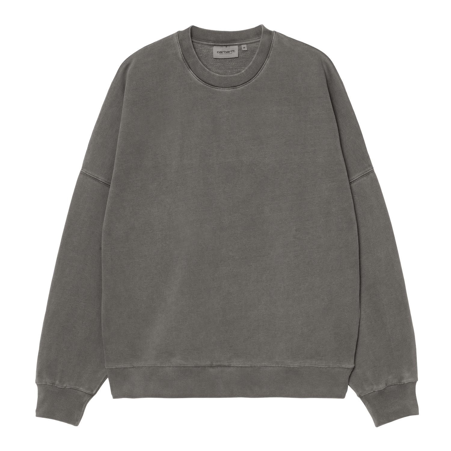 RGGD SWEAT BLACK GARMENT DYED