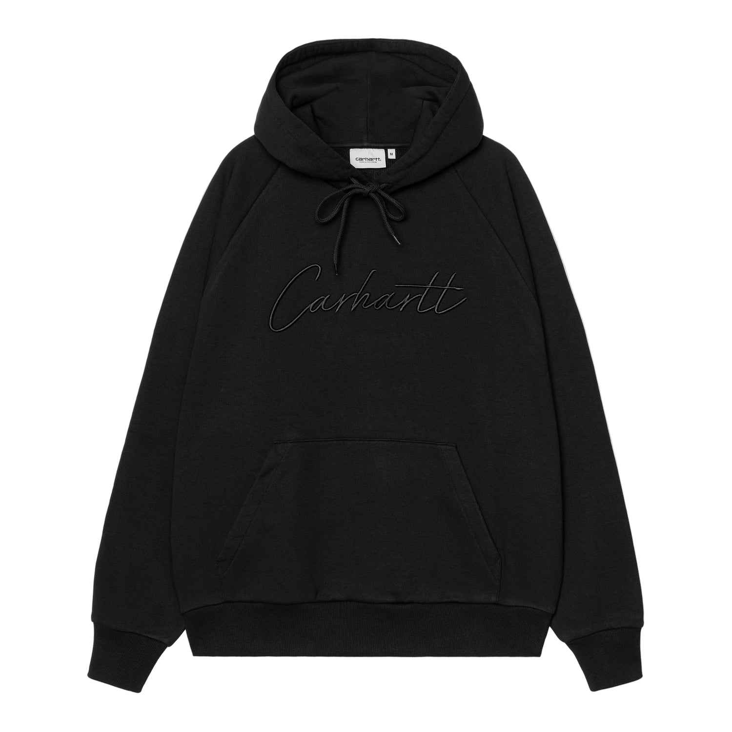 HOODED RAY SWEAT BLACK
