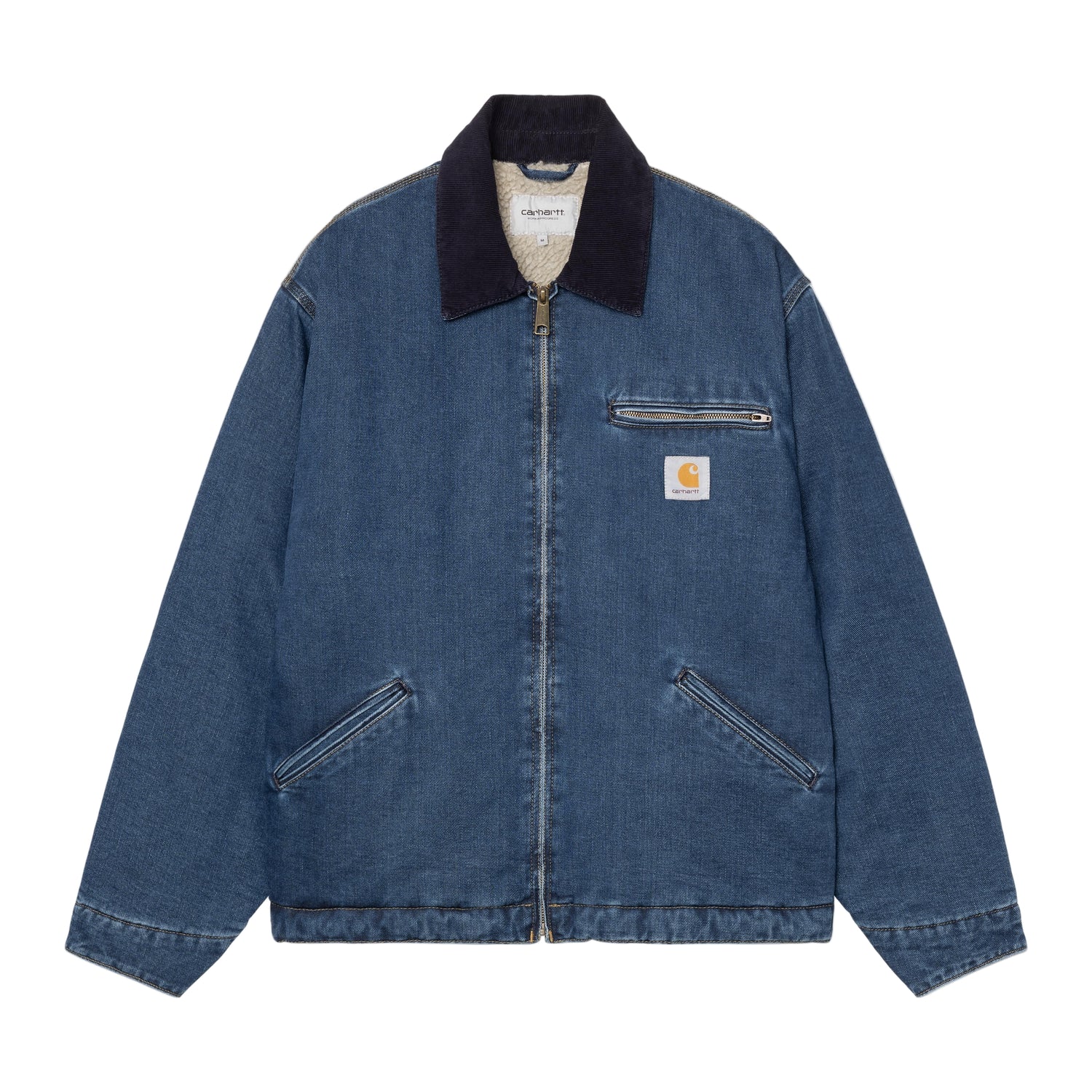 OG DETROIT JACKET BLUE / DARK NAVY STONE WASHED