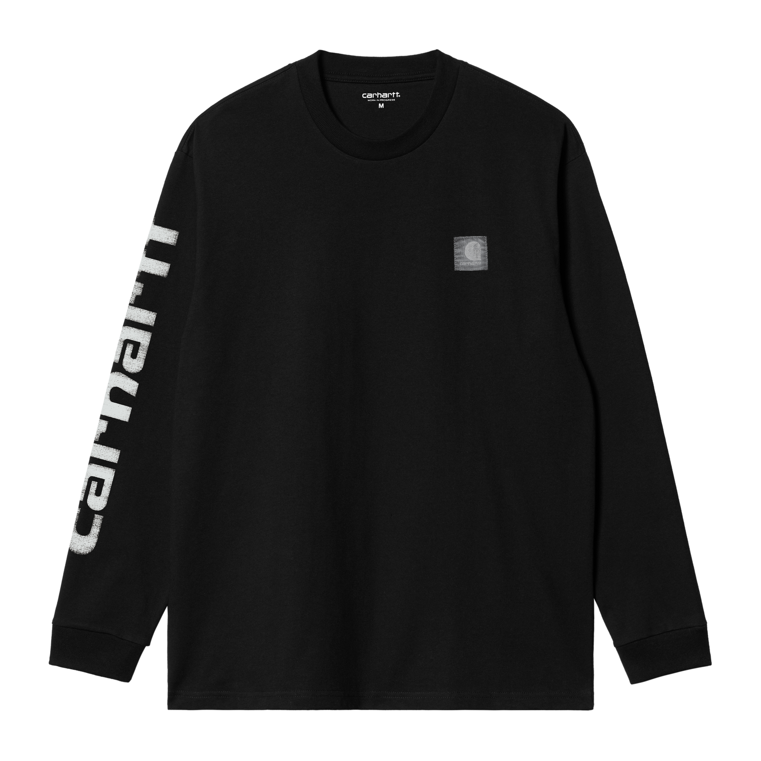 L/S ARCHIVE SCRIPT T-SHIRT BLACK