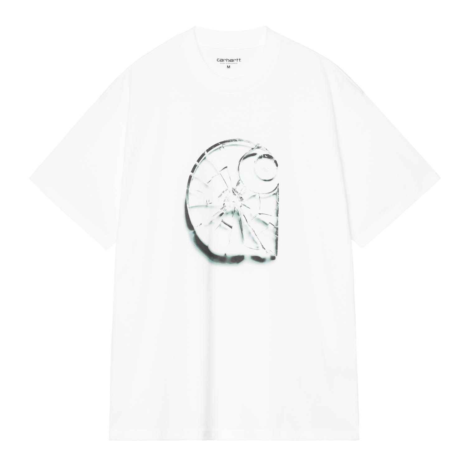 S/S SHATTERED T-SHIRT WHITE