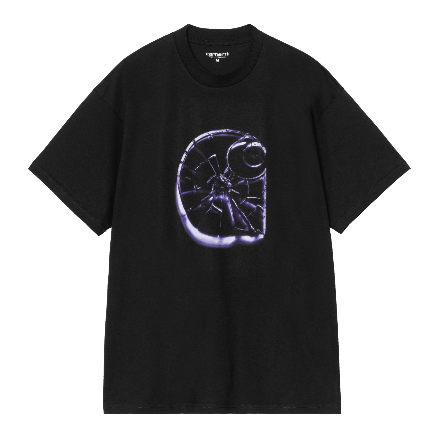S/S SHATTERED T-SHIRT BLACK