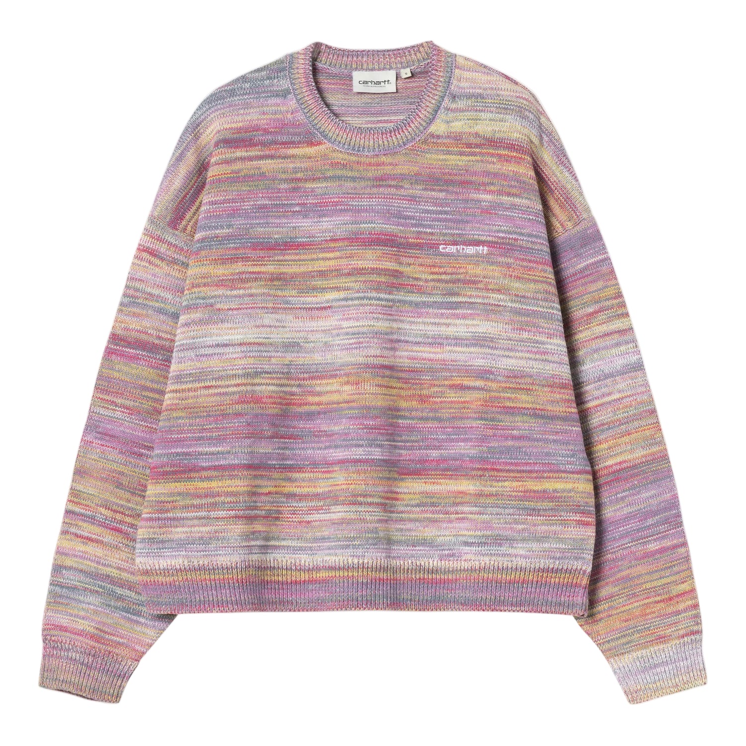 W' KEENAN SWEATER GRADIENT, GENTLE PURPLE