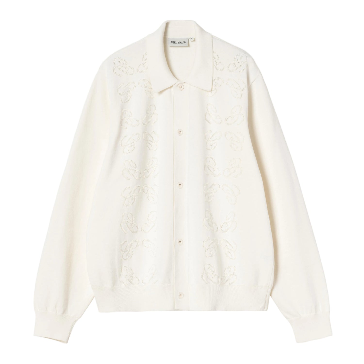 W' SIGNET CARDIGAN WAX