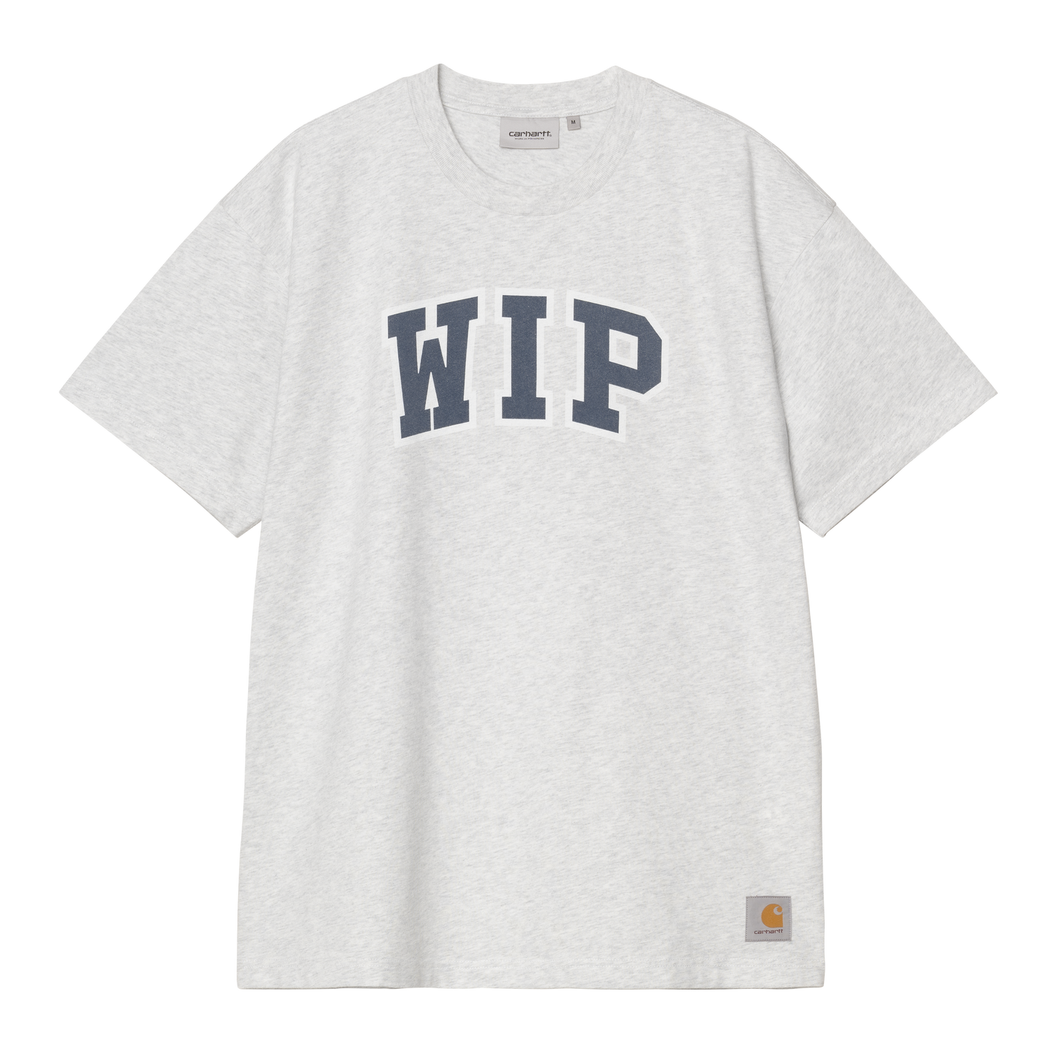 S/S WIP III T-SHIRT ASH HEATHER HEAVY STONE WASH