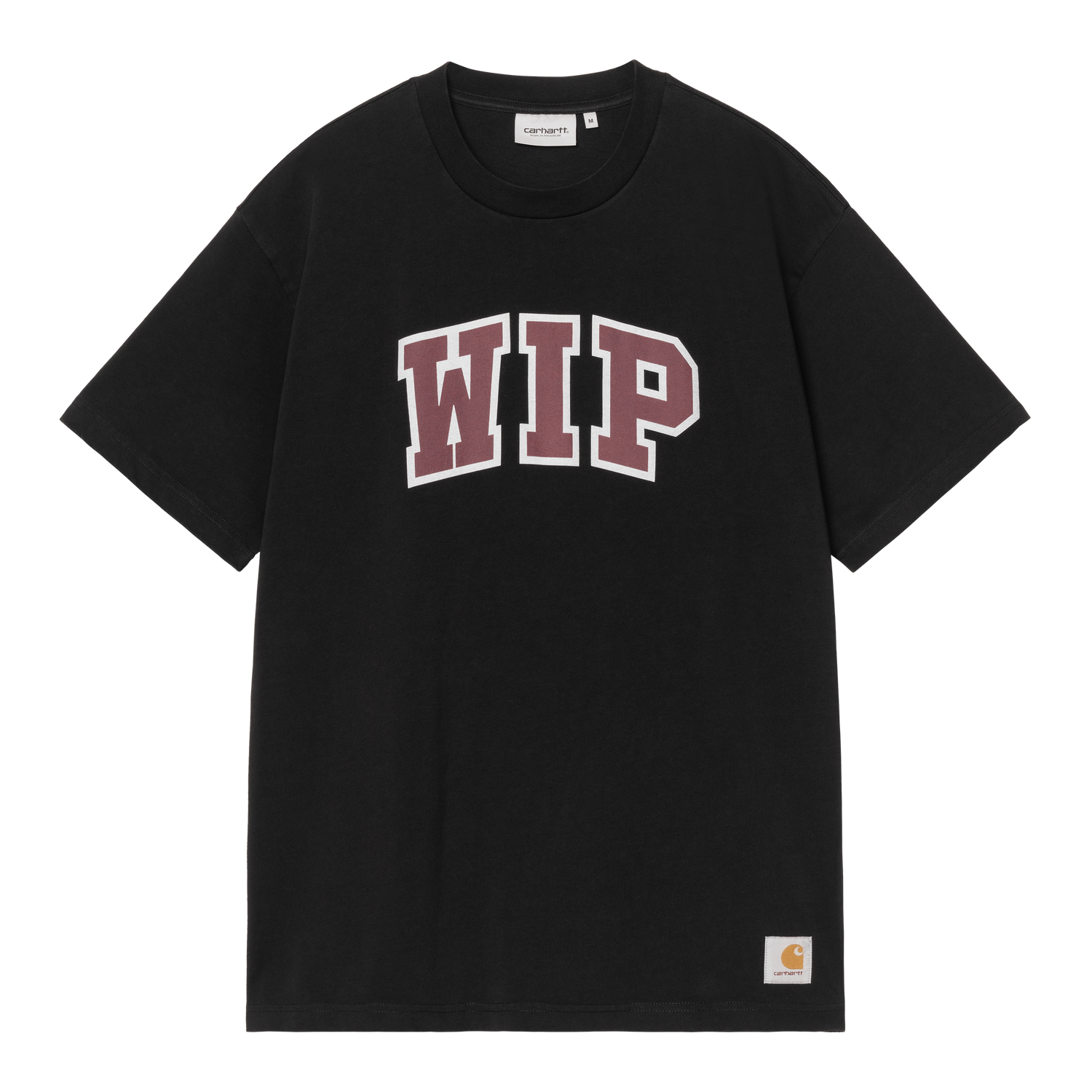 S/S WIP III T-SHIRT BLACK HEAVY STONE WASH