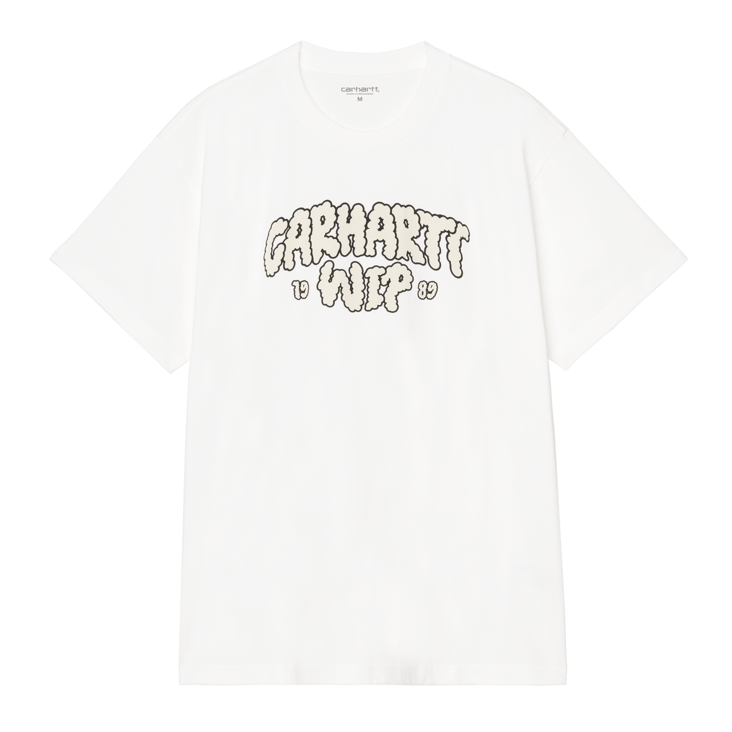 S/S CLOUD SCRIPT T-SHIRT WHITE