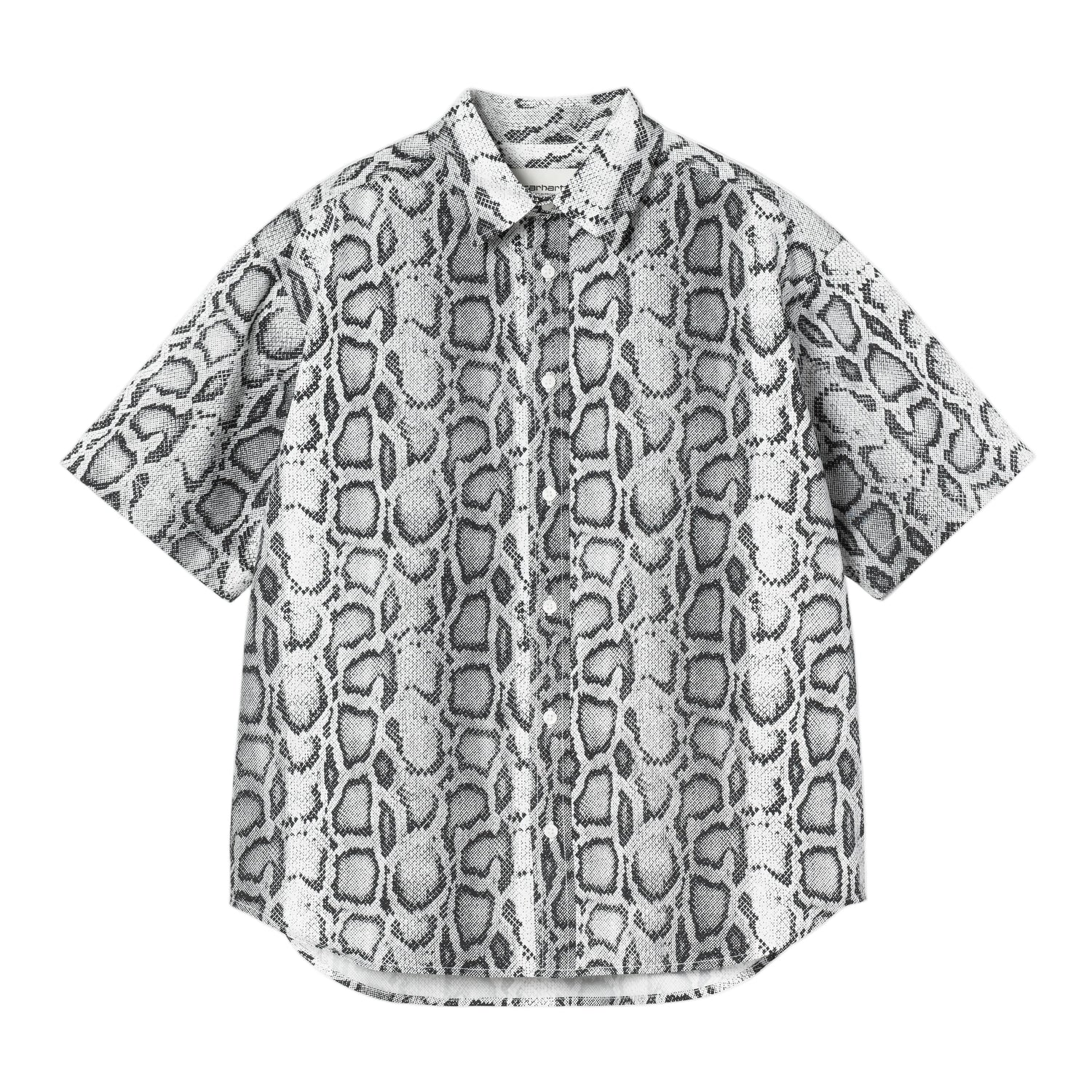 W' S/S SNAKE CAMO SHIRT SNAKE CAMO