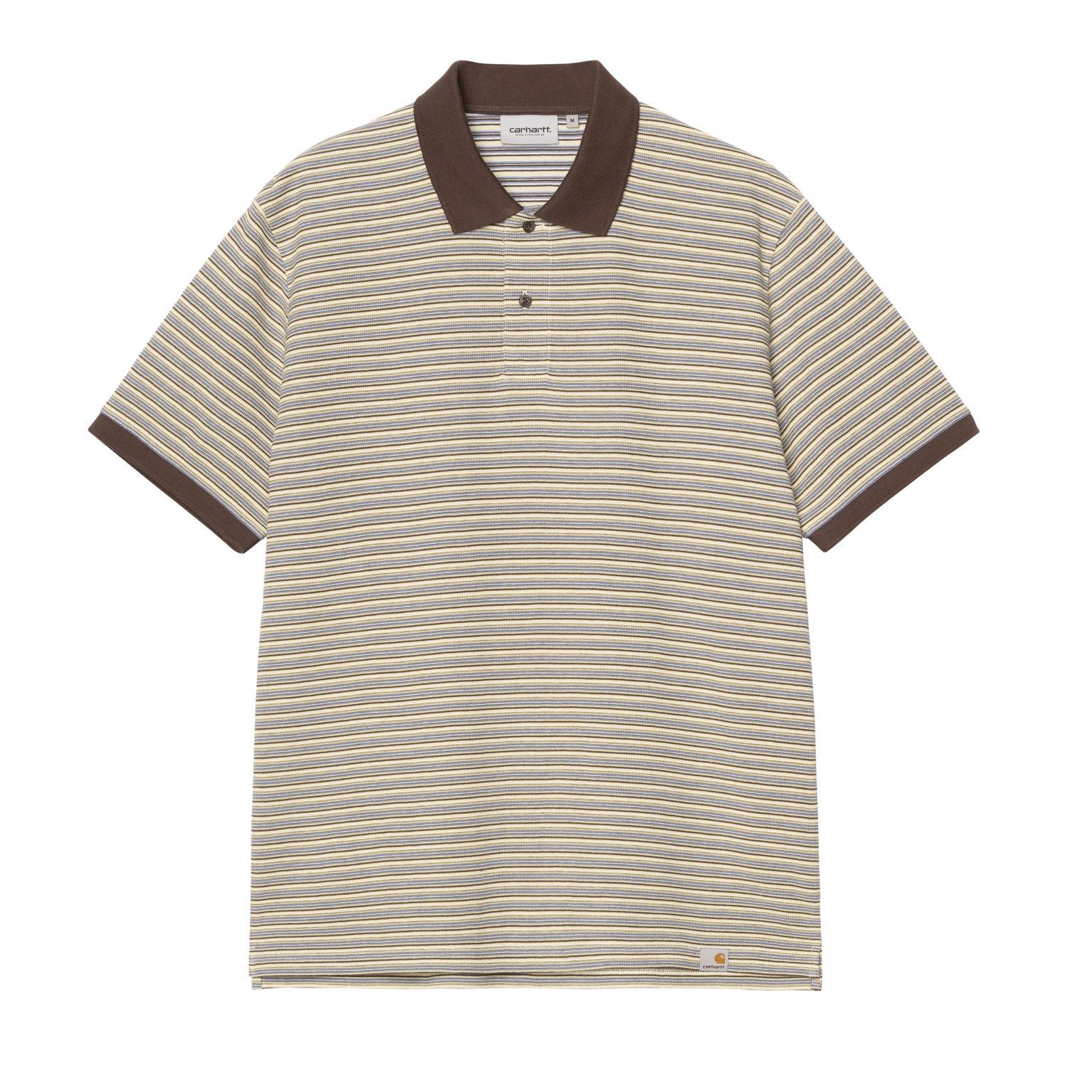 S/S DION POLO DION STRIPE, WAX