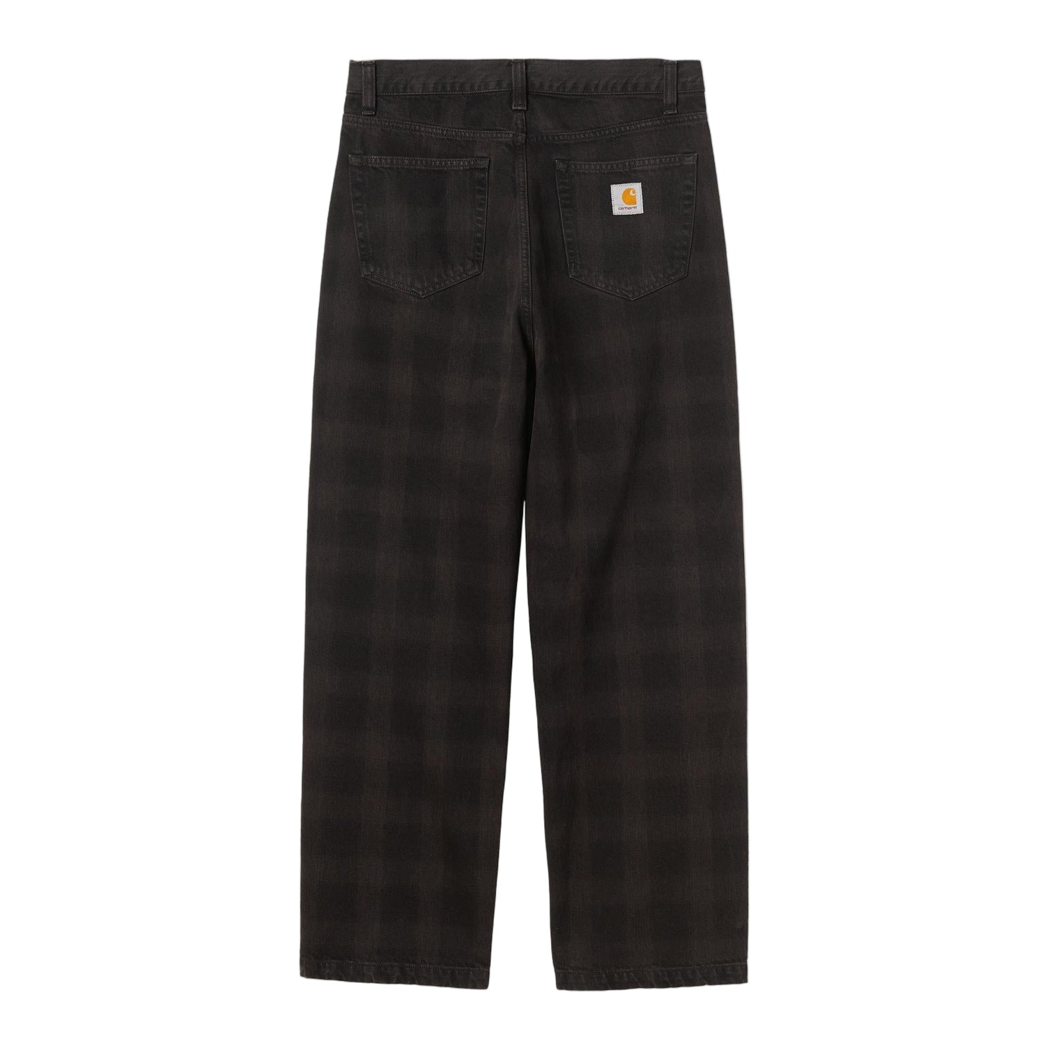 EVERSON PANT EVERSON PRINT, BLACK / PALISANDER GARMENT DYED