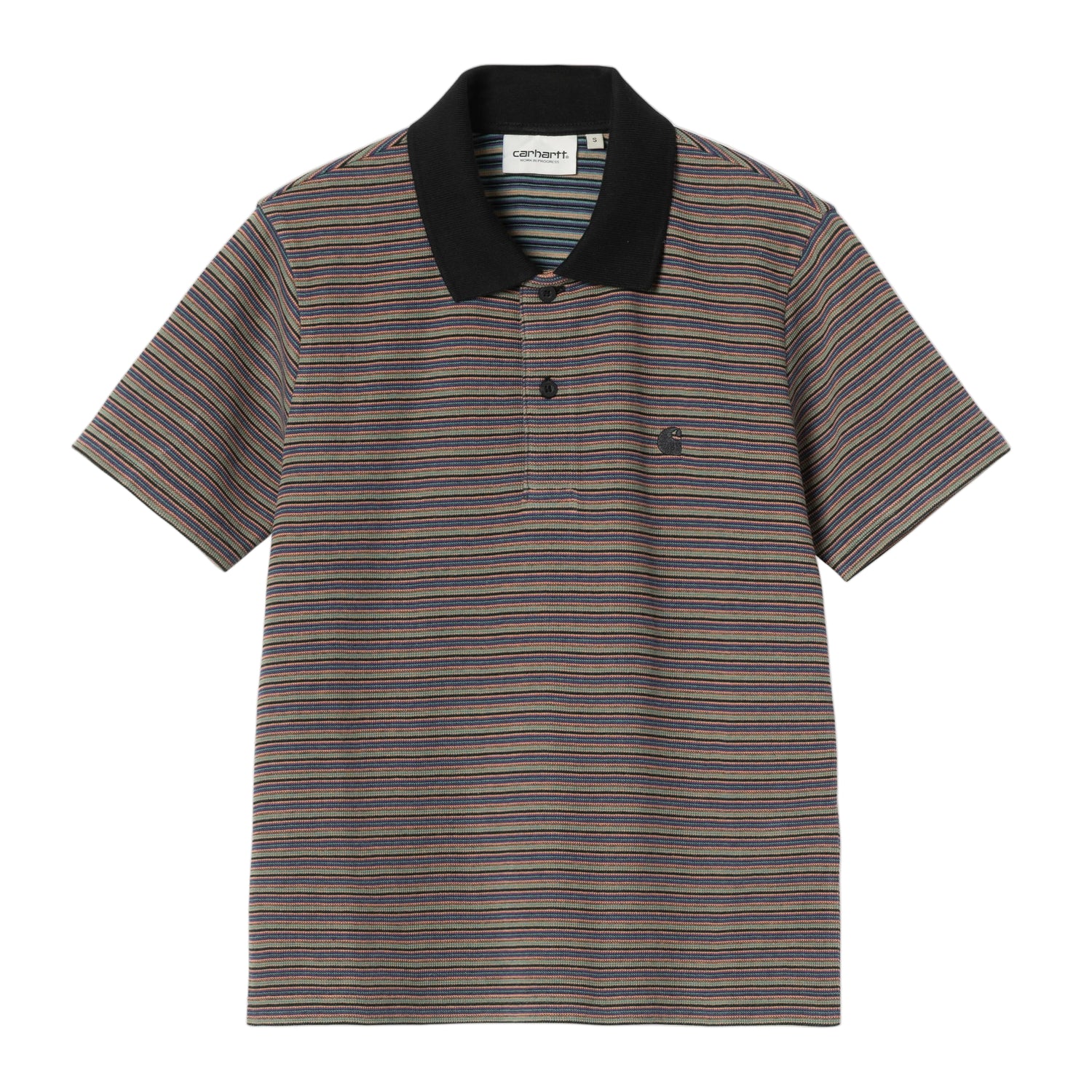 W' S/S DION POLO DION STRIPE, LILY