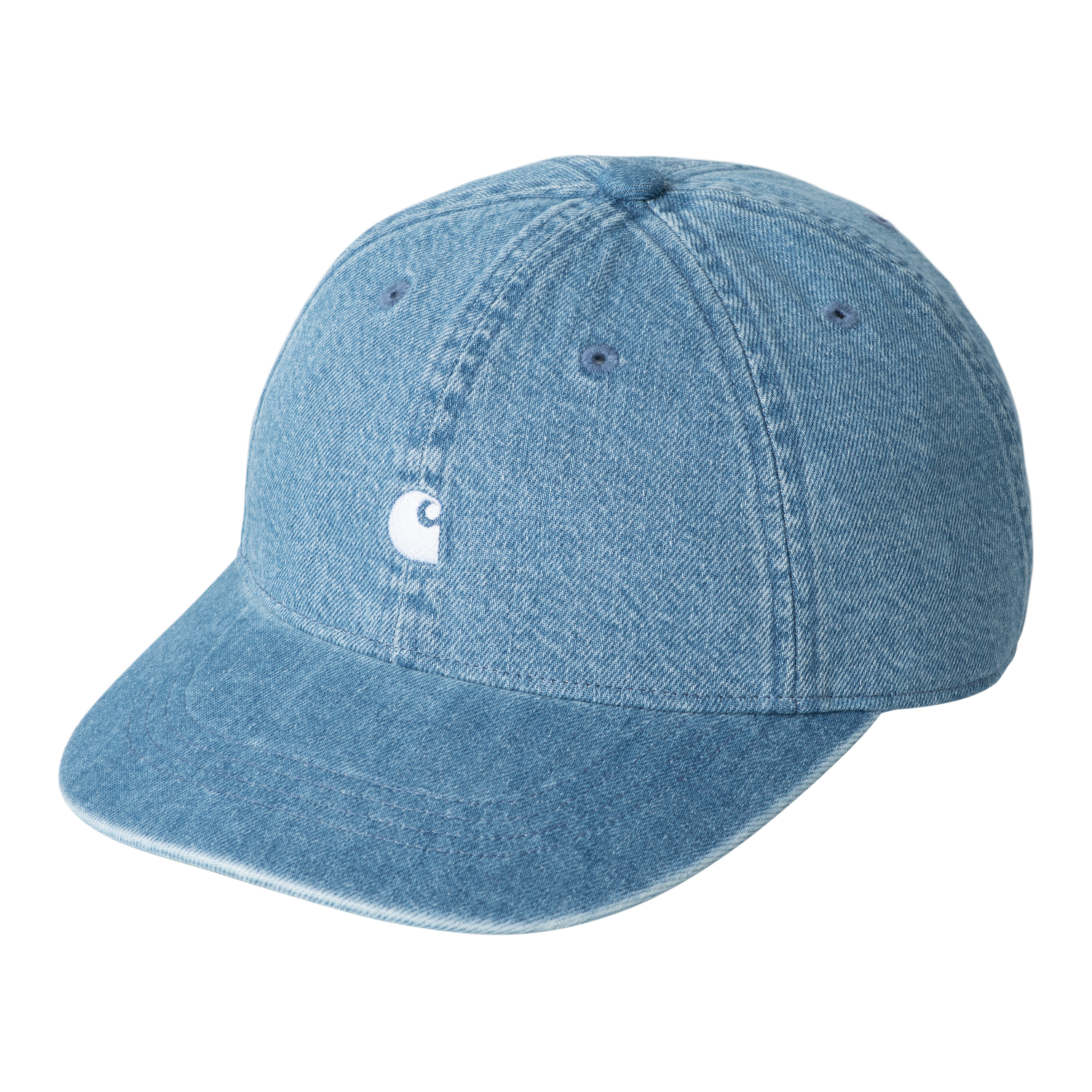 LUCAS CAP BLUE BLEACHED