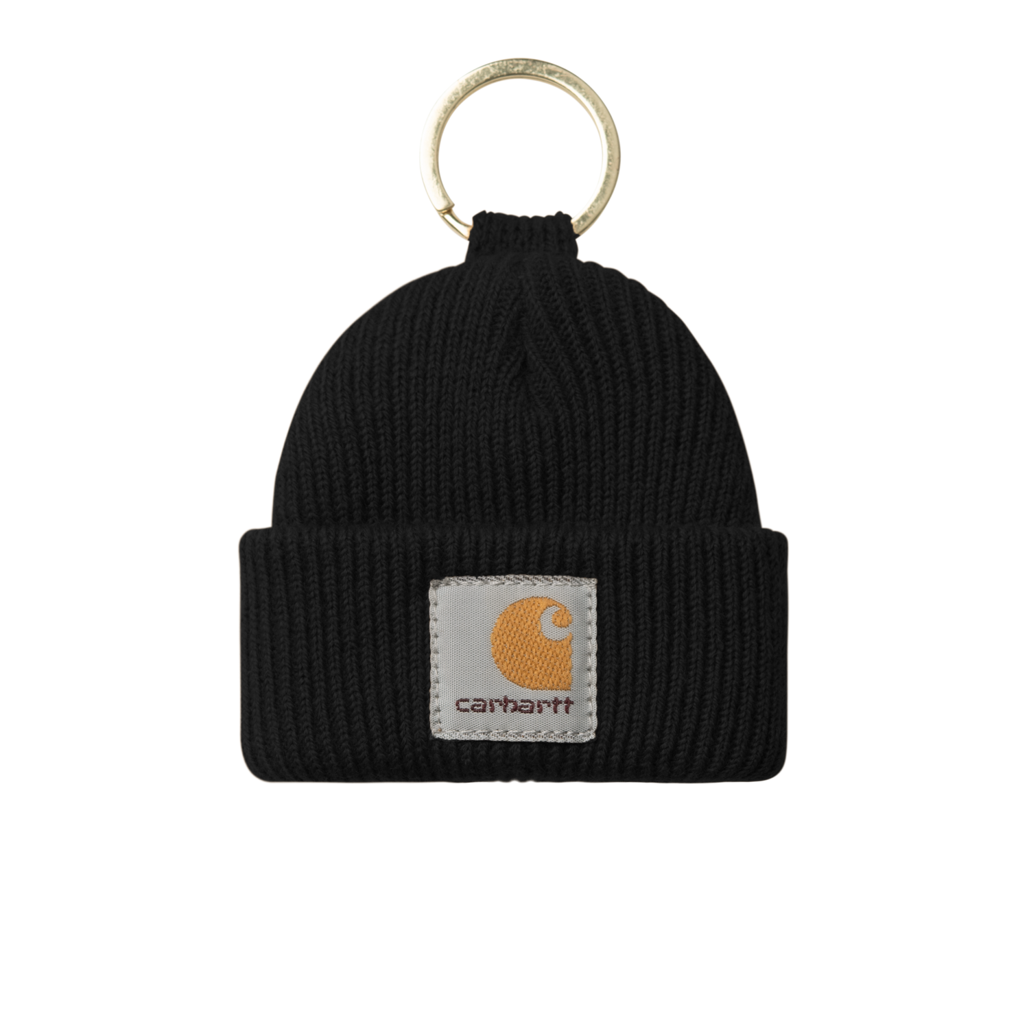 MINI WATCH HAT KEYCHAIN BLACK