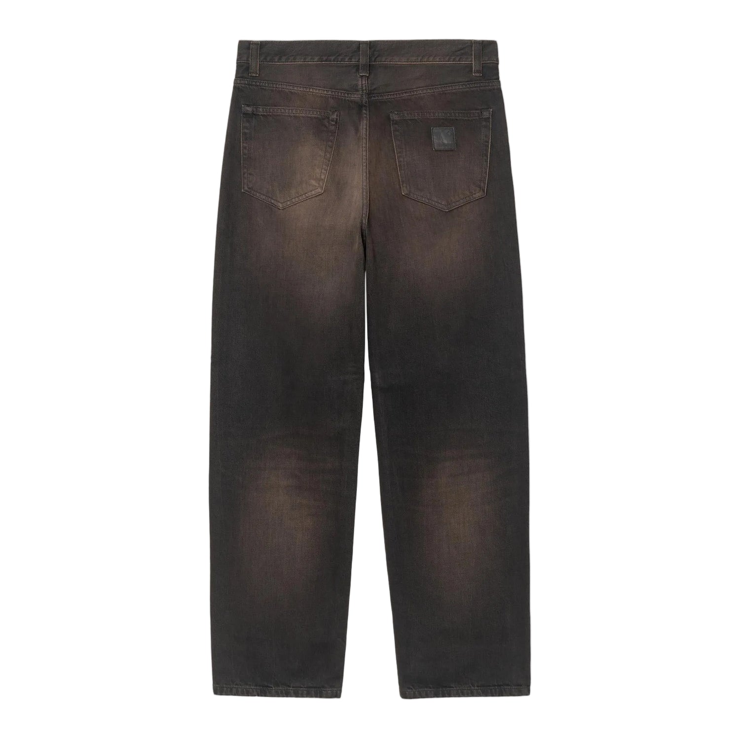 AARON PANT BLACK TOBACCO USED WASH