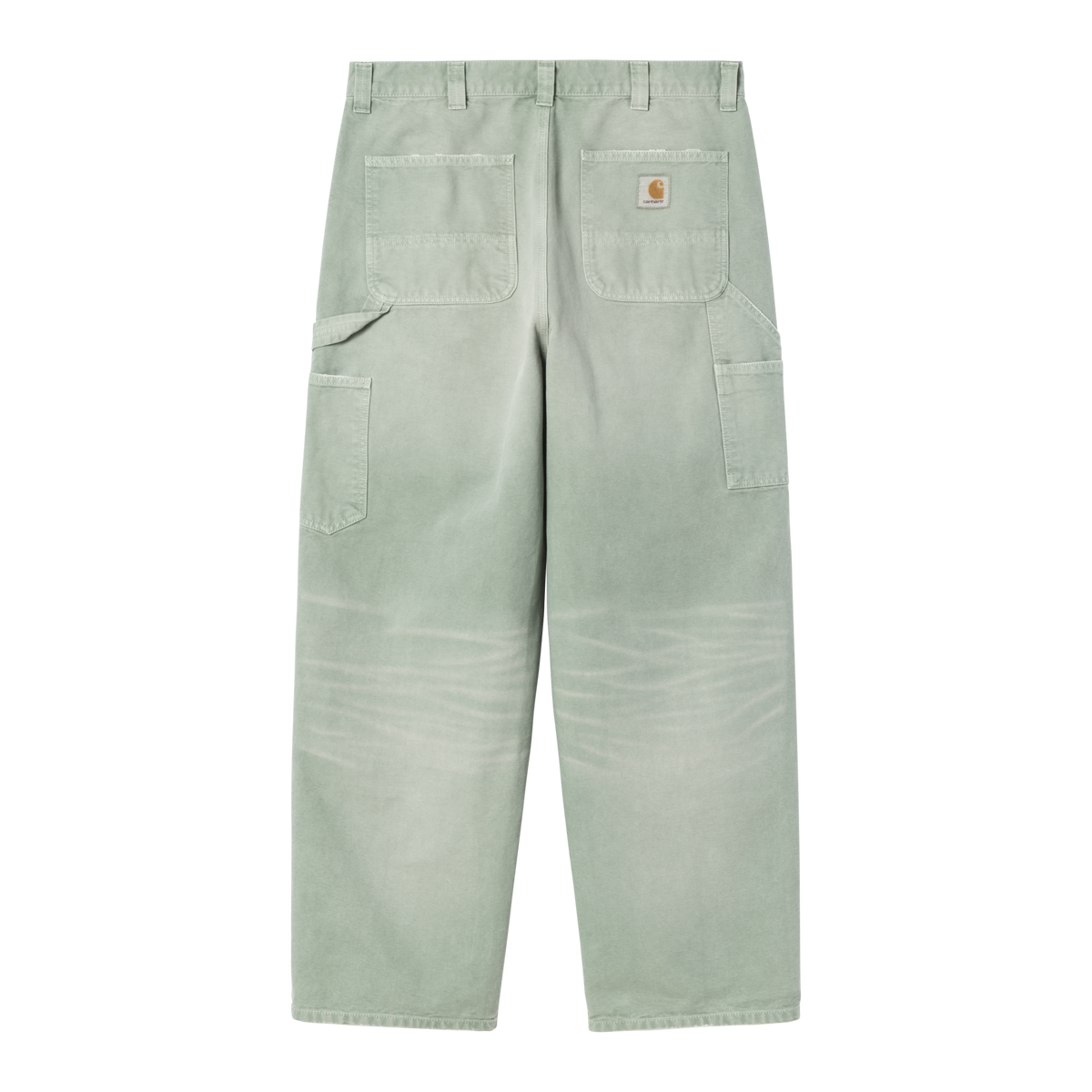 OG DOUBLE KNEE PANT SHADY GREEN DESTROY WASH