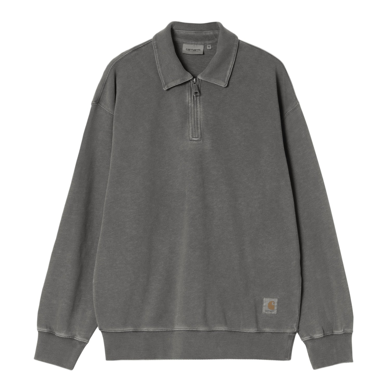 HARPER POLO BLACK GARMENT DYED