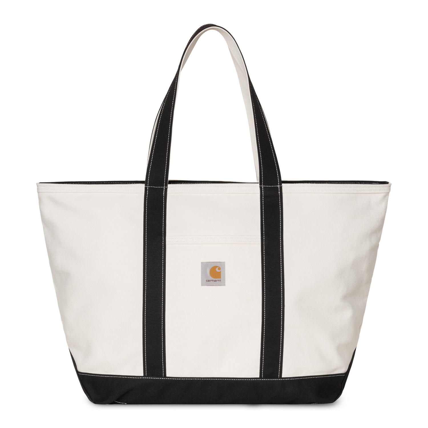 CANVAS BEACH TOTE NATURAL / BLACK