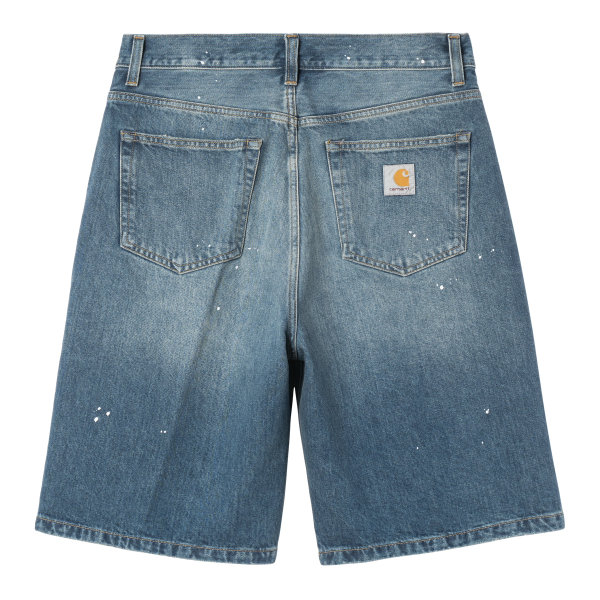 LANDON SHORT BLUE DESTROY WASH SPLATTER