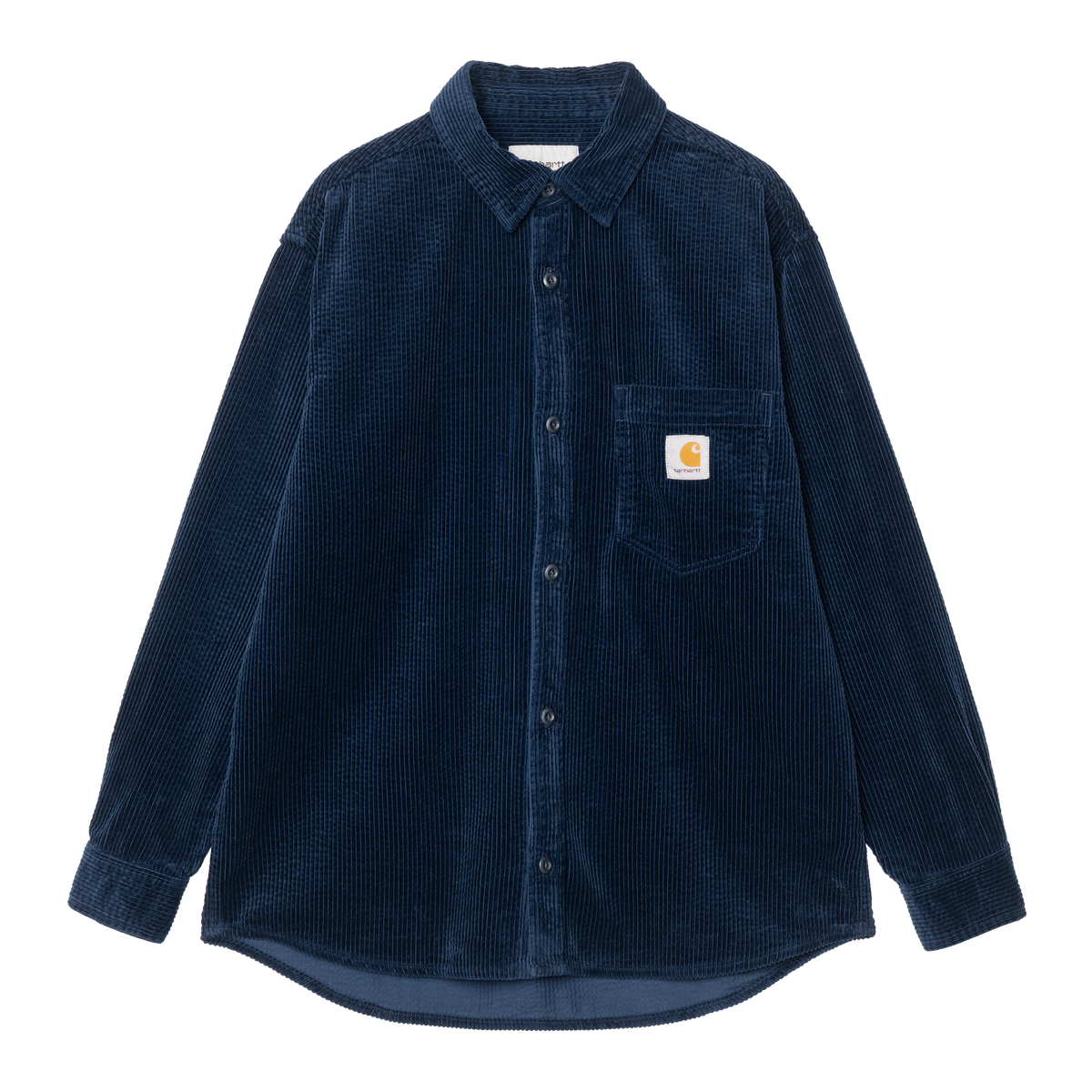 L/S LOYDE SHIRT DARK NAVY RINSED