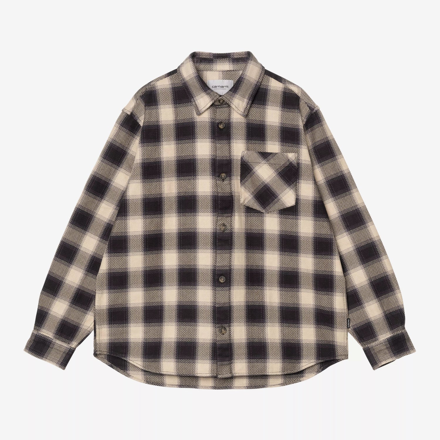 L/S DAYNE SHIRT DAYNE CHECK SHADY PURPLE