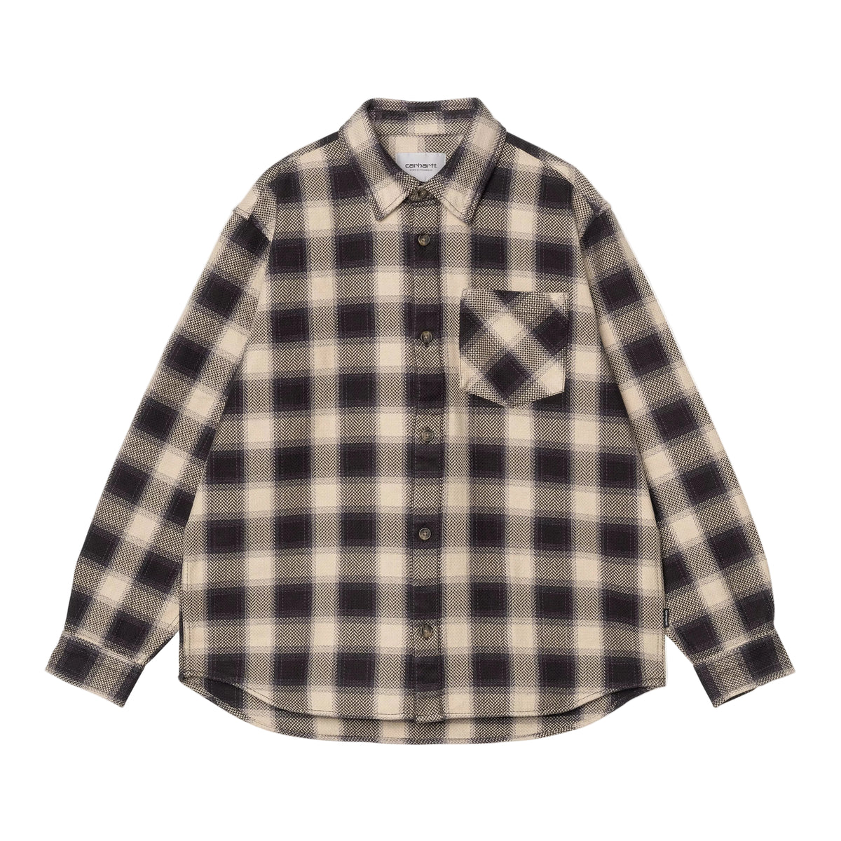 L/S DAYNE SHIRT DAYNE CHECK SHADY PURPLE