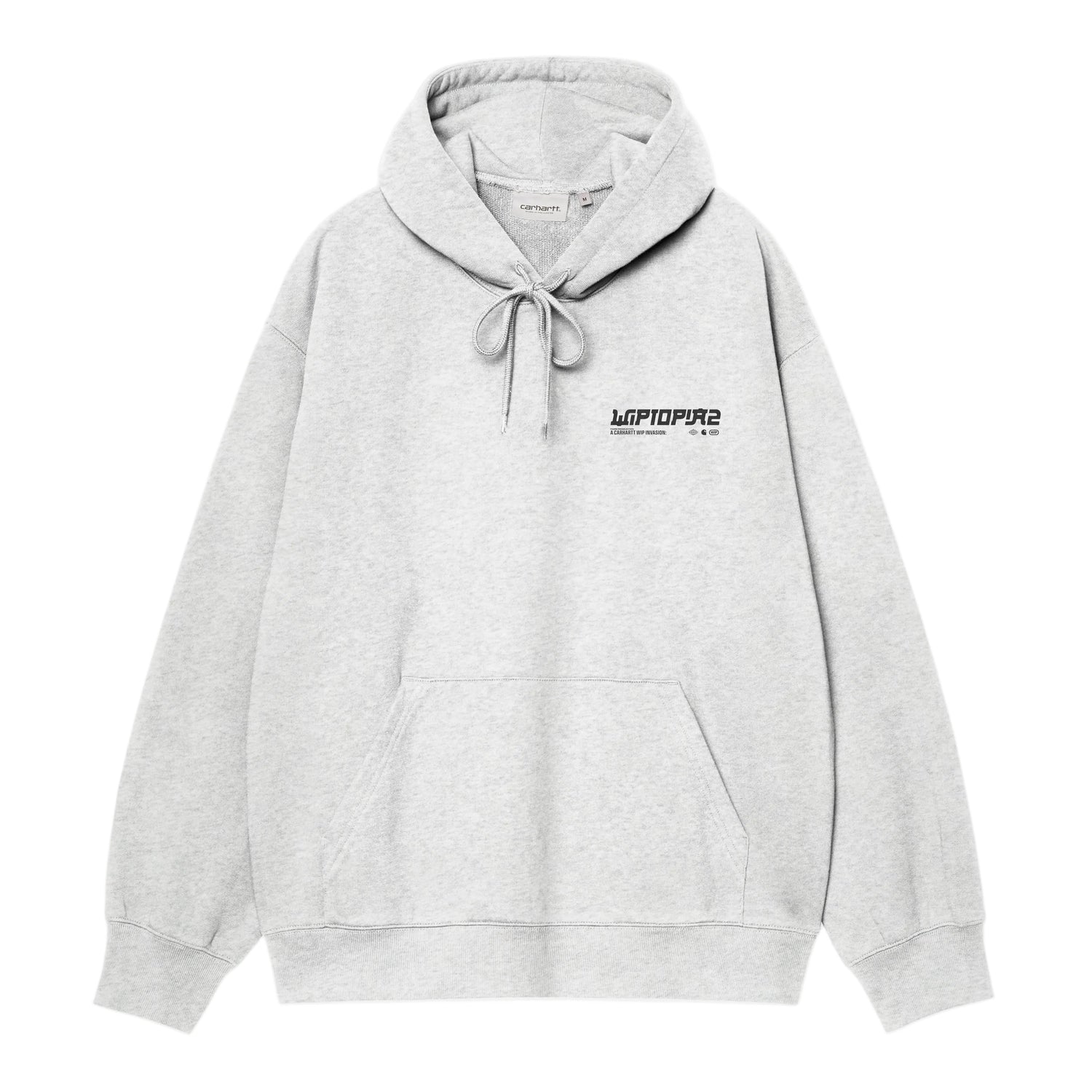 HOODED WIPTOPIA II SWEAT ASH HEATHER