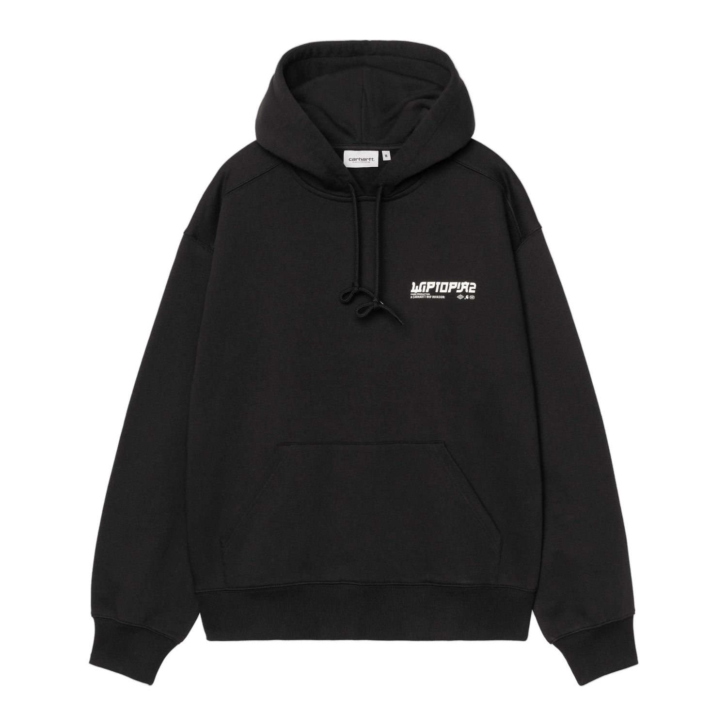 HOODED WIPTOPIA II SWEAT BLACK