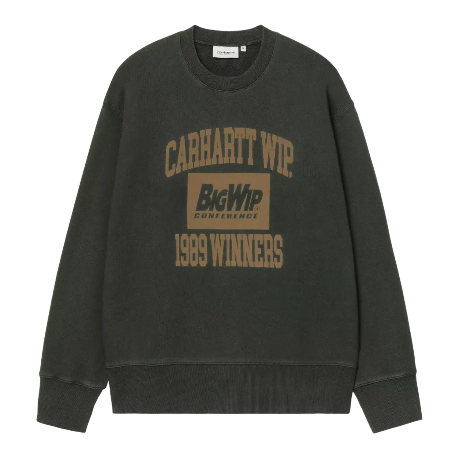 1989 WINNERS SWEAT RAVEN HEAVY STONE WASH