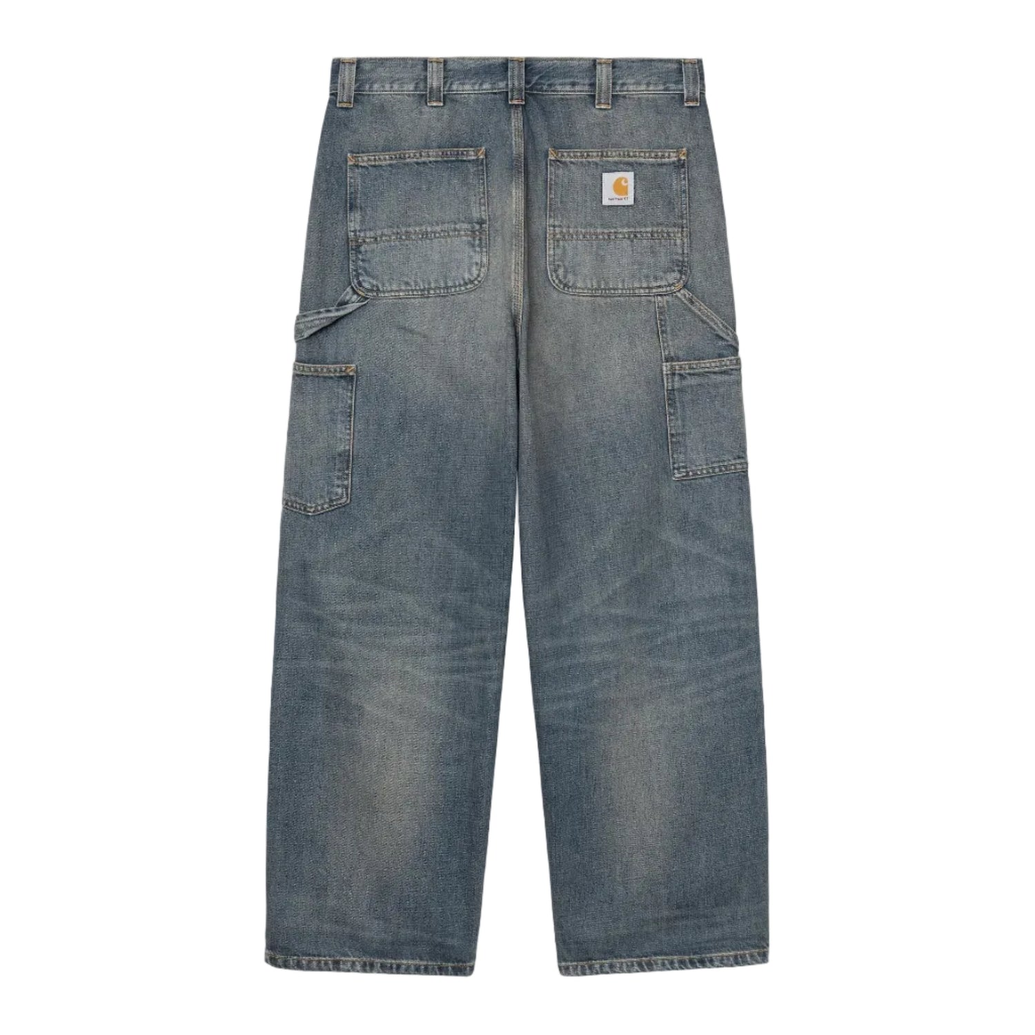 OAKLAND PANT BLUE WORN USED WASH