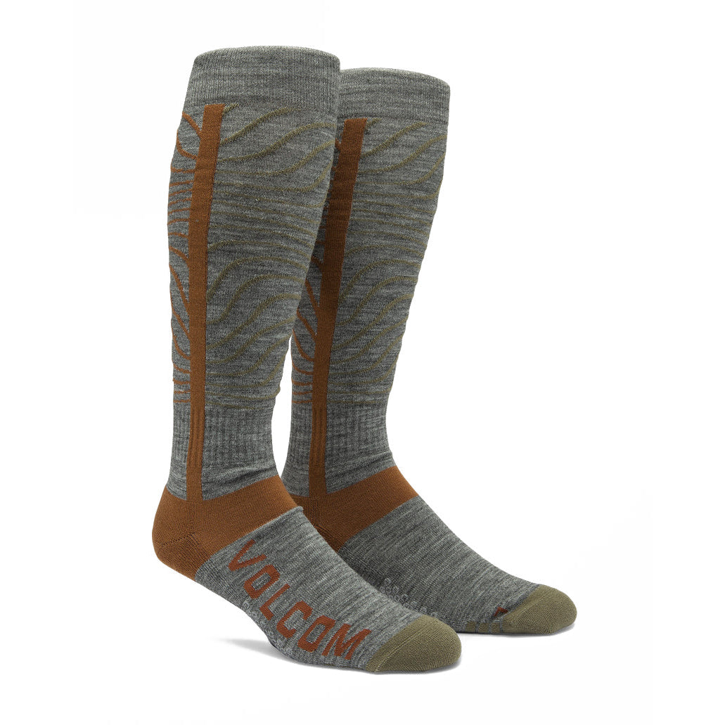 HEAVY OVER-THE-CALF SOCK HEATHER GREY