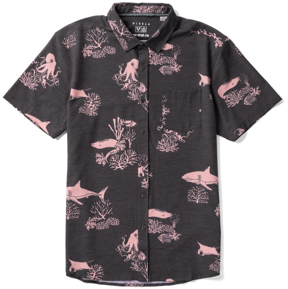 MEGA LAB HYBRID ECO SS SHIRT BLACK