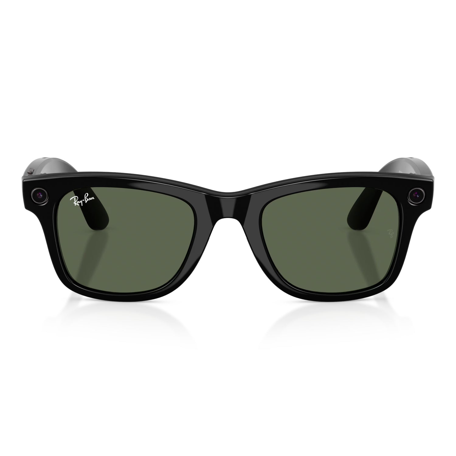 META WAYFARER - GEN 2 SHINY BLACK / G-15 GREEN