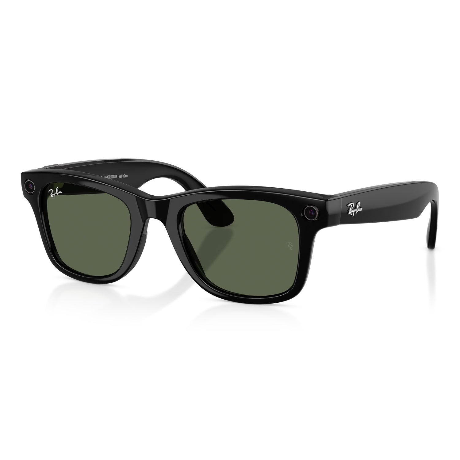 META WAYFARER - GEN 2 SHINY BLACK / G-15 GREEN
