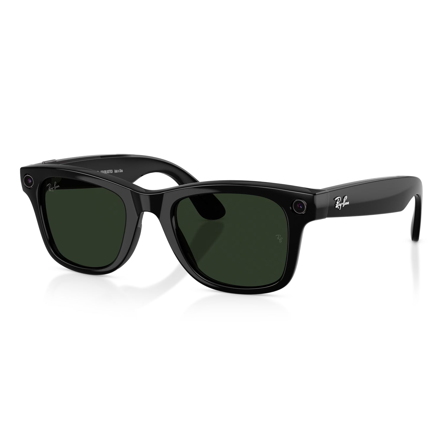 META WAYFARER - GEN 2 SHINY BLACK / GRAPHITE GREEN TRANSITIONS®