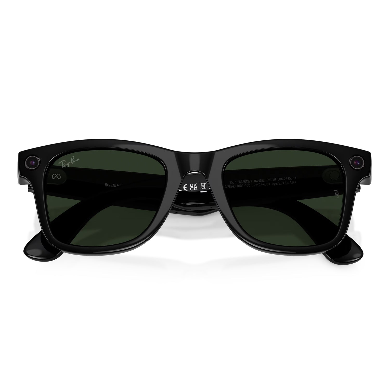 META WAYFARER - GEN 2 SHINY BLACK / GRAPHITE GREEN TRANSITIONS®