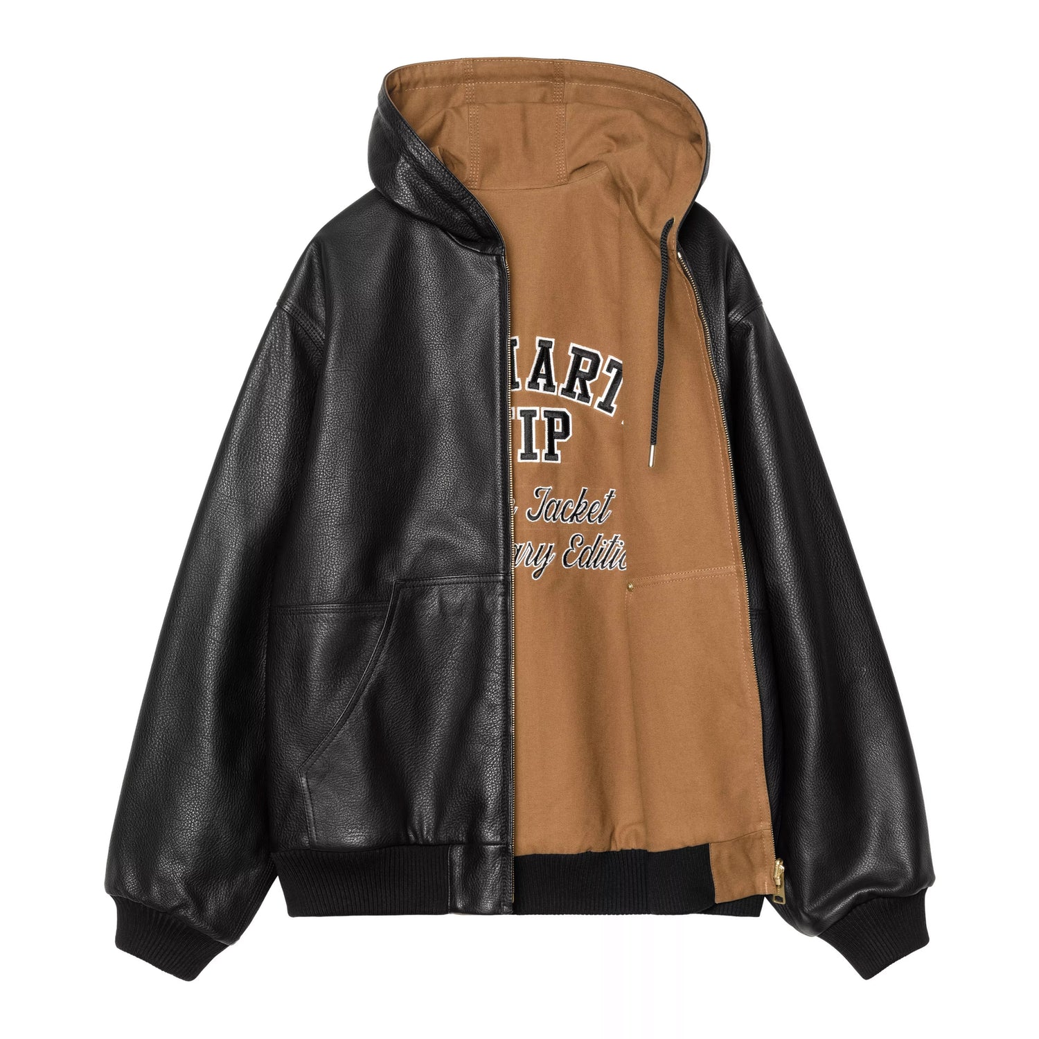 50 YEARS ANNIVERSARY OG ACTIVE JACKET LEATHER BLACK / HAMILTON BROWN