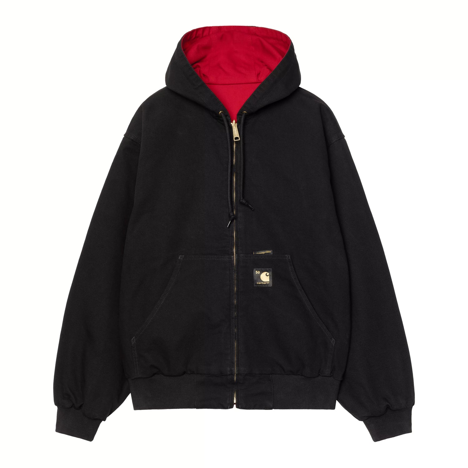50 YEARS ANNIVERSARY OG ACTIVE JACKET CANVAS BLACK / USA RED