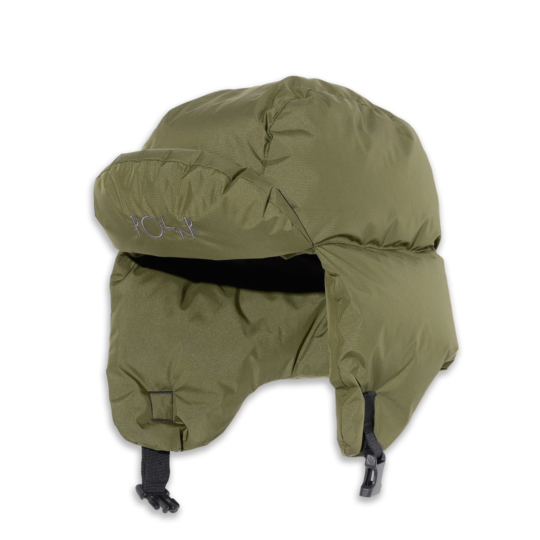 AILU PUFFER HAT ARMY GREEN