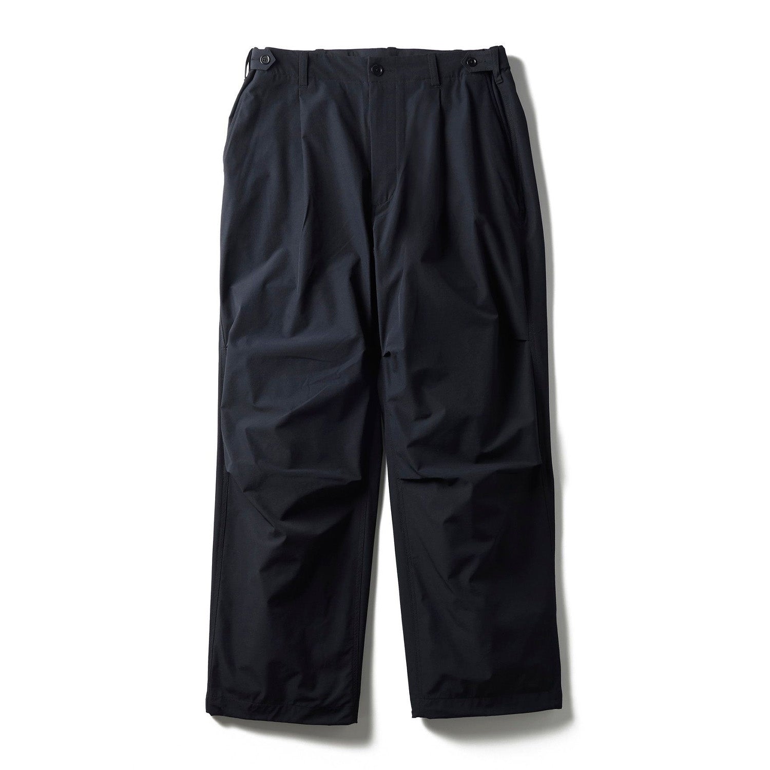 WATER-REPELLENT STRETCH TREKKING PANTS BLACK