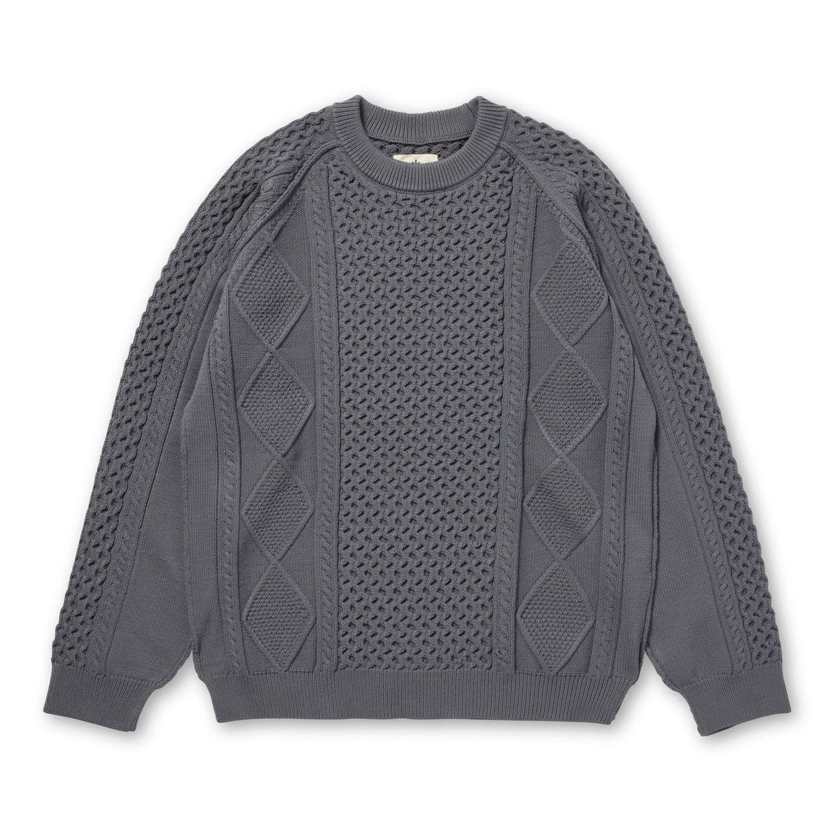 TECHNICAL ALAN KNIT CHARCOAL