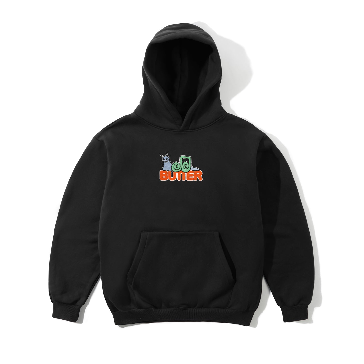 SNAIL PULLOVER HOOD BLACK