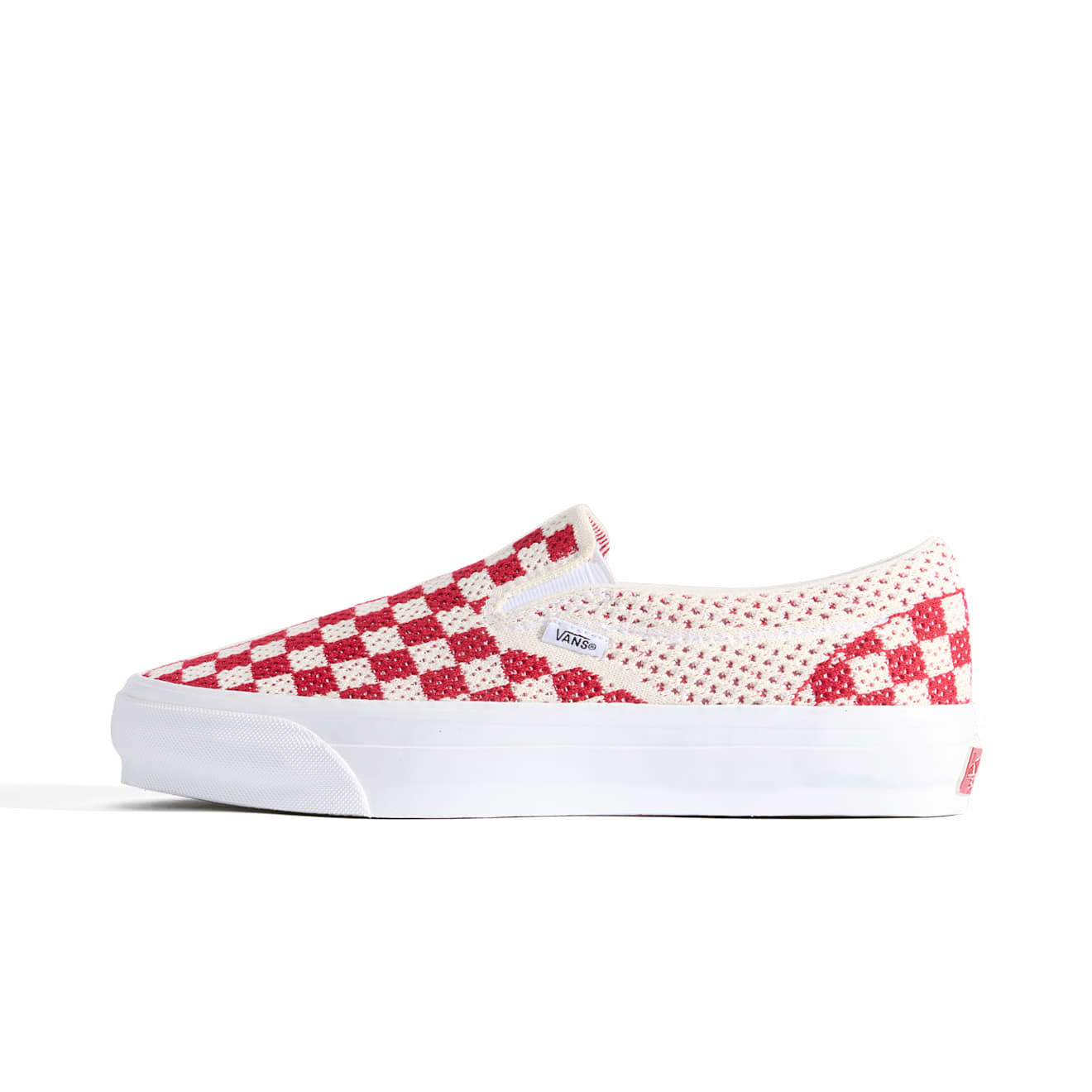 LX CLASSIC SLIP-ON 98 EK CHECKERBOARD RED / MARSHMALLOW