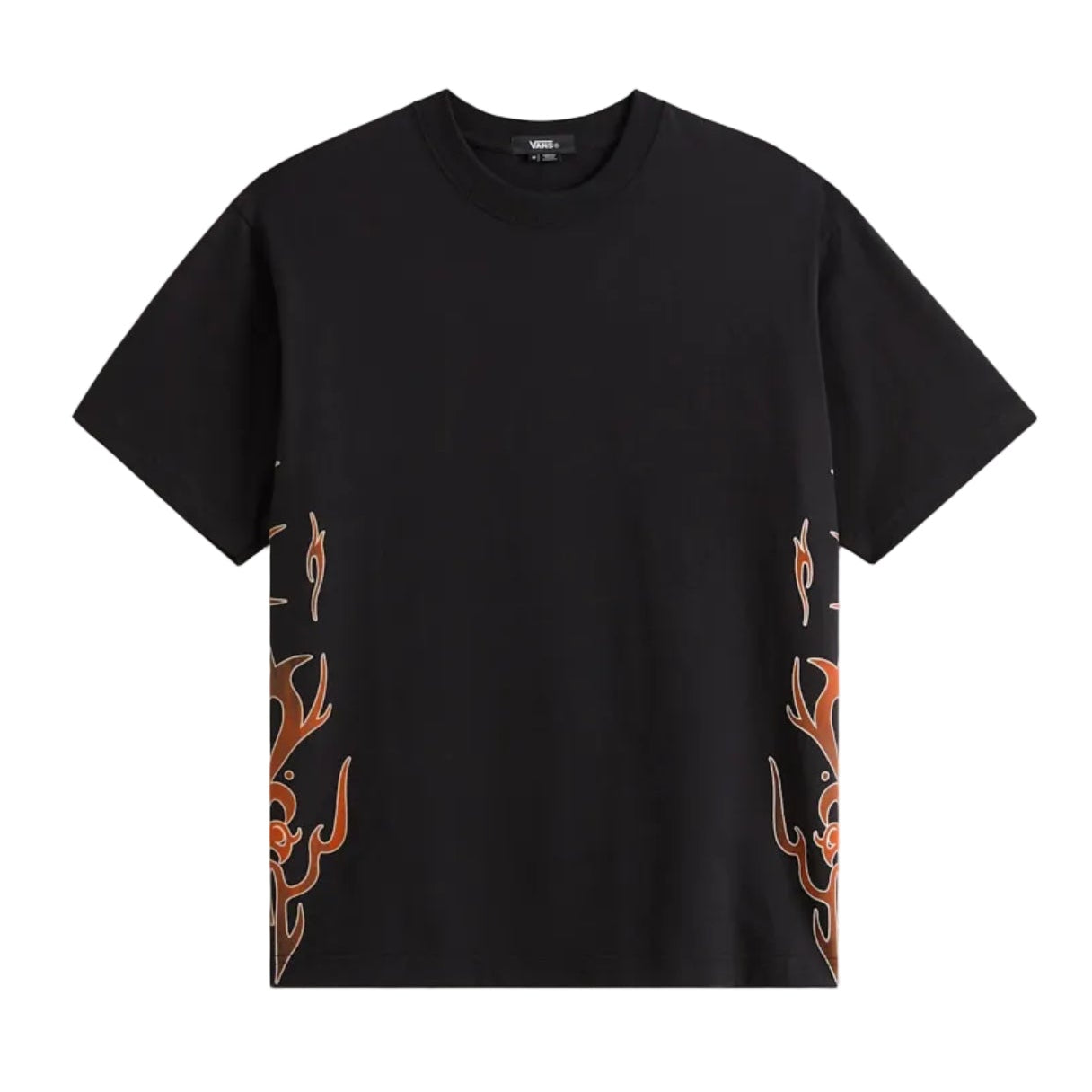 LX DAYANA SIDE TRIBAL SS TEE BLACK