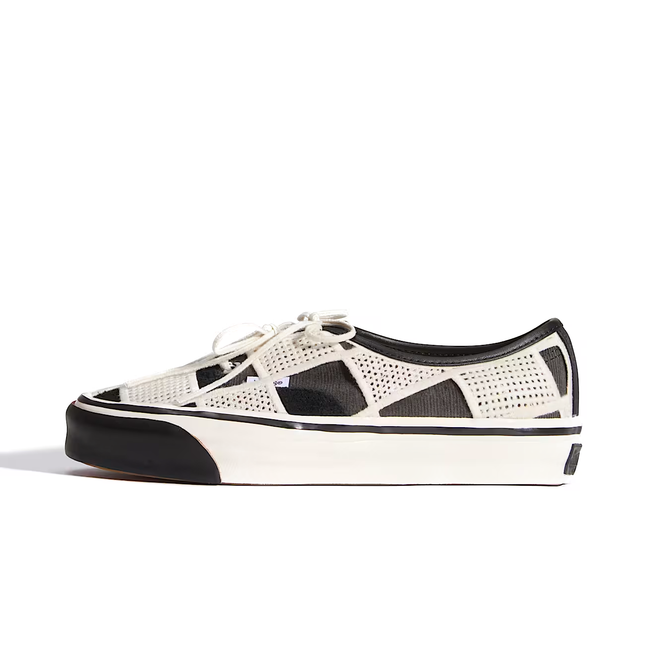 LX AUTHENTIC 44 SHELL KNIT BLACK / EGRET