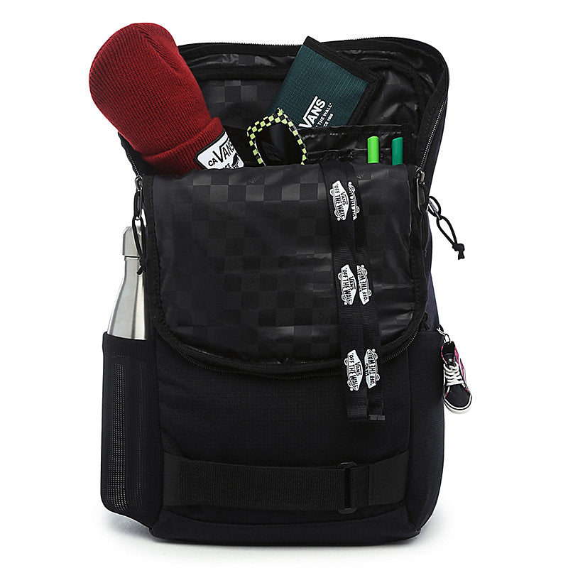 MN OBSTACLE SKATEPACK BLACK RIPSTOP